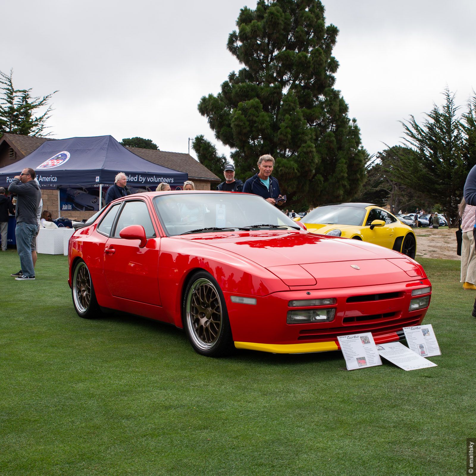 Porsche 944 Turbo. Judged Field